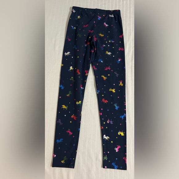 Vigoss girls unicorn horse leggings. Size M 10-12. L1 - Picture 2 of 9